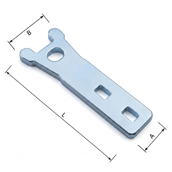 MINUTEX Portalucchetto Corazzato Piano Acciaio Zincato Bianco - MINUTEX - Immagine 2